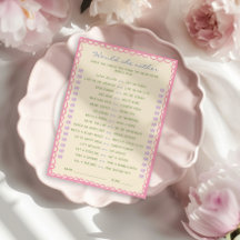 Ela Preferencialmente Cartão De Jogo De Chá de pan