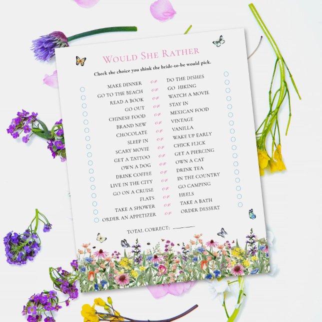 Ela Preferencialmente? | Chá de panela de flor sel (Criador carregado)