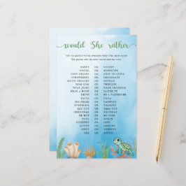 Ela Preferencialmente Jogo De Chá de fraldas