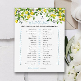 Ela Preferencialmente? | Jogo de Chá de panela de