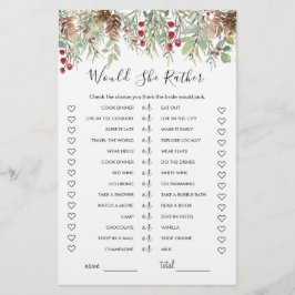 Ela Preferencialmente Jogo De Chá de panela, Pinho