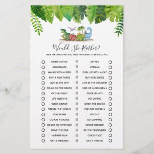 Ela Preferencialmente O Jogo Do Chá de fraldas Din