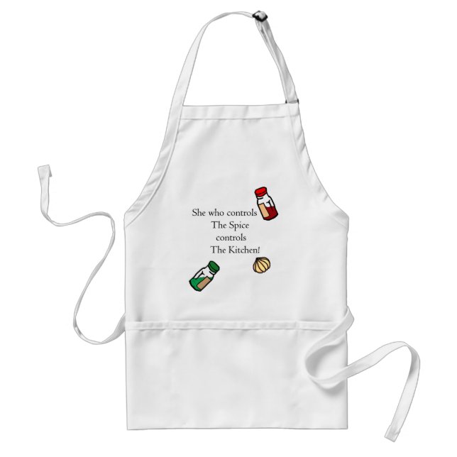 Ela que controla o avental da especiaria (Frente)