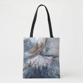 "Ela Salta" Arte Tote Bag