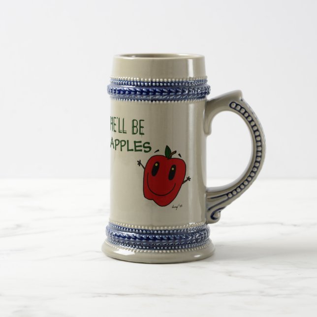 ELA SERÁ Caneca de cerveja DE MAÇÃS (Direita)