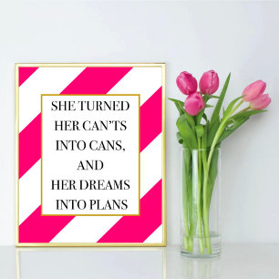 Ela Transformou Suas Cantos Em Latas, Impressão De