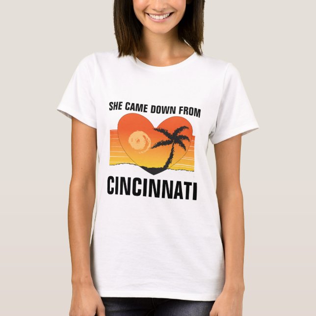 ELA VEIO DE CINCINNATI, T-shirts FLORIDA (Frente)