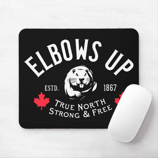 Elbows Up! Mouse Pad (Com mouse)