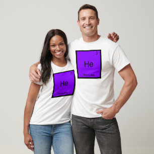 Ele - Camiseta Símbolo do Elemento Químico Diverti