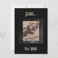 "Ele continua Bleeding Love" Cartão Plano