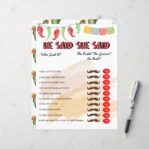 Ele Disse Que Disse | Jogo Chá de panela