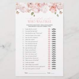 Ele Disse Que Disse Jogo De Chá de panela De Flore