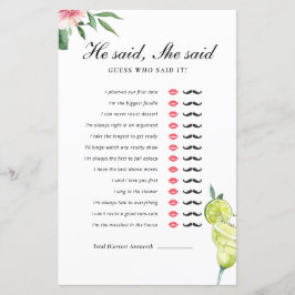 Ele Disse Que Disse Margarita Jogo De Brida Mexica