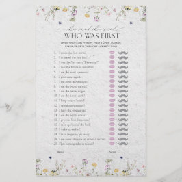 Ele Disse Que Disse O Jogo Do Chá De Flores Selvag