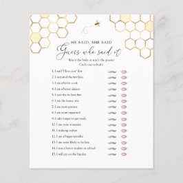 Ele Disse Que Disse Que Disse Jogo De Chá de panel