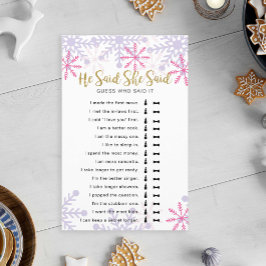 Ele Disse Que Disse Que Era Chá de panela Jogo De