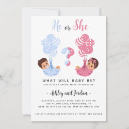 Ele ou Ela Revelam Convite