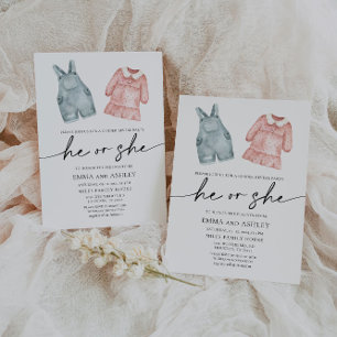 Ele ou Ela Rouba O Gênero Revela Convite