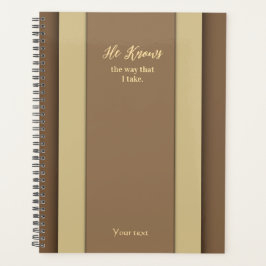 Ele sabe como eu pego o planejador Brown