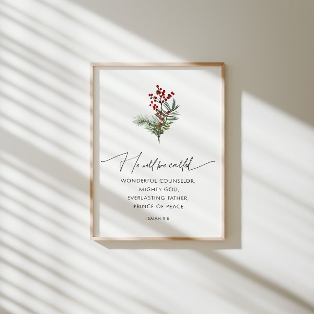 Ele será chamado de poster verso da bíblia de Nata (Criador carregado)