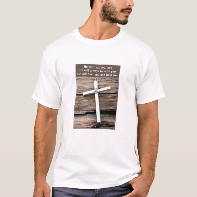 Ele vai (leve) camiseta (Frente)