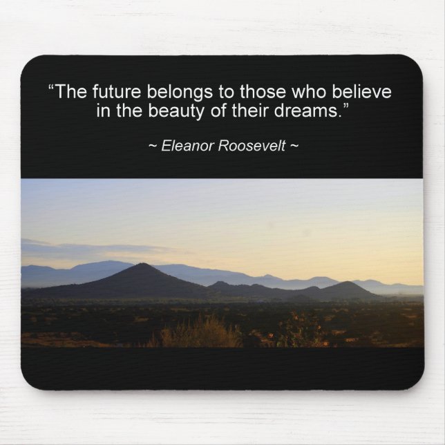Eleanor Roosevelt Future Cote Mousepad (Frente)