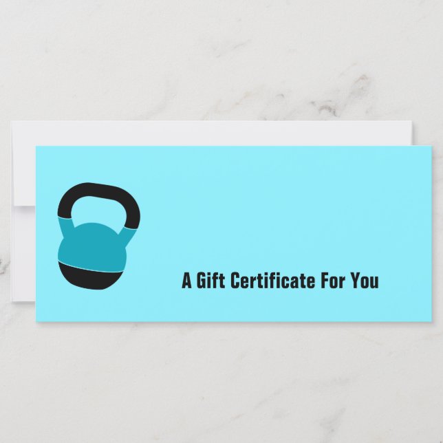 Electric-Blue Performance Gift Certificate (Frente)
