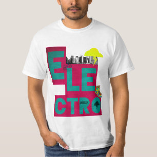 electro t-shirt da música