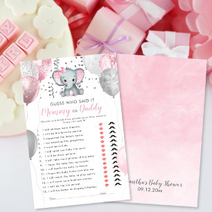 Elefante Adivinha Quem Joga O Chá