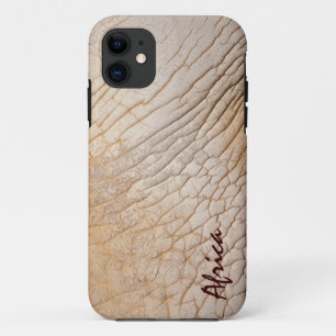 Elefante Africano Oculta Capa de telefone Folha de