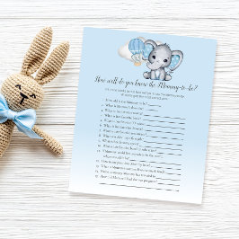 Elefante Azul Você Conhece O Jogo Do Bebê Da Mãe 2