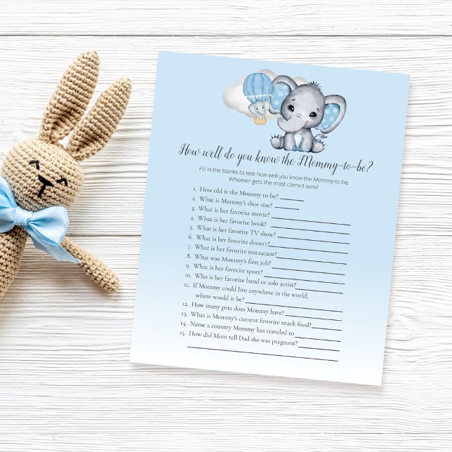 Elefante Azul Você Conhece O Jogo Do Bebê Da Mãe 2 (Criador carregado)