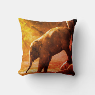 Elefante Bebê pela Almofada de Água
