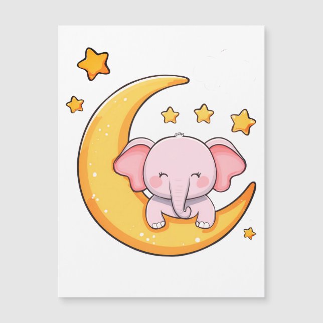 Elefante-bebê rosa (Frente)