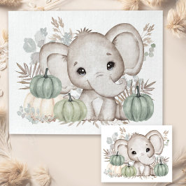 Elefante De Queda Cuja Quebra-cabeça De Puta E Pum