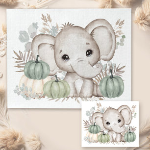 Elefante De Queda Cuja Quebra-cabeça De Puta E Pum