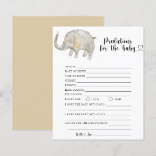 Elefante do balão - previsões e conselhos para beb