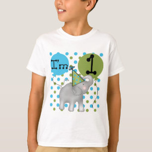 Elefante eu sou camiseta e uns presentes de 1 um