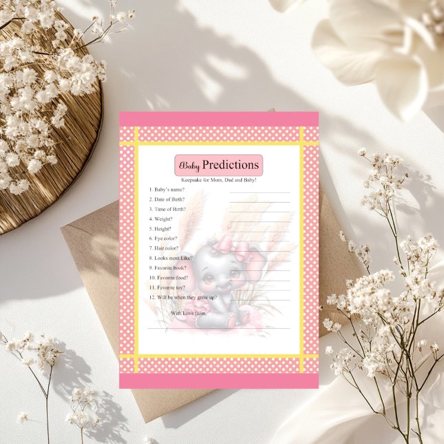 Elefante Rosa Doce _ Previsões de Bebê  (Criador carregado)