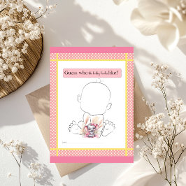 Elefante Rosa Doce - Que Bebê se parecerá Jogo