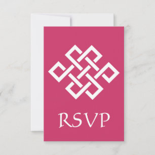 Elegância Chinesa na Placa RSVP de Framboesa