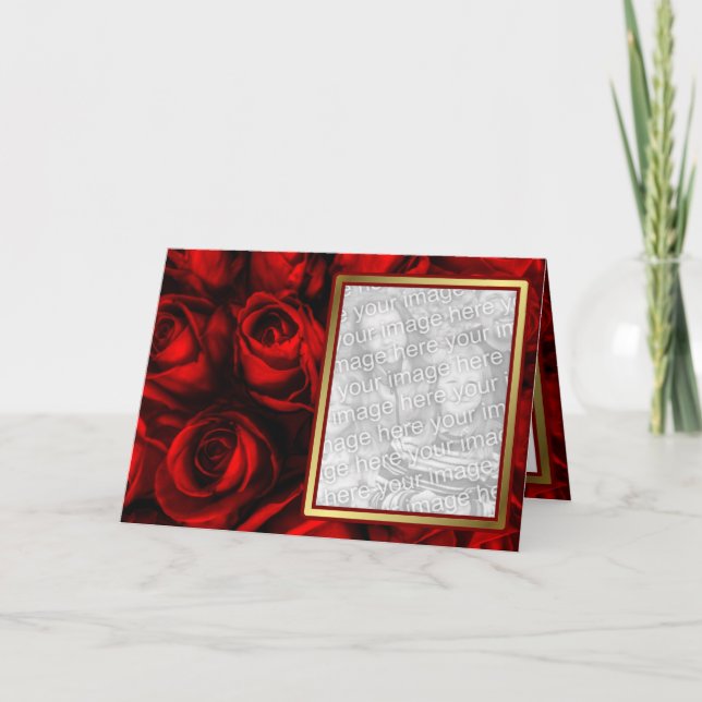 Elegância da Rosa Vermelha - Modelo (Frente)