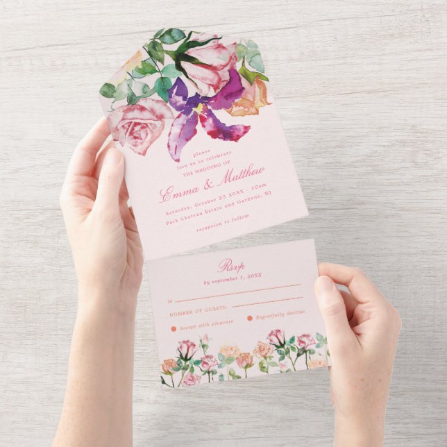 Elegância de Casamento em Jardim de Flores Silvest (Aba destacável)