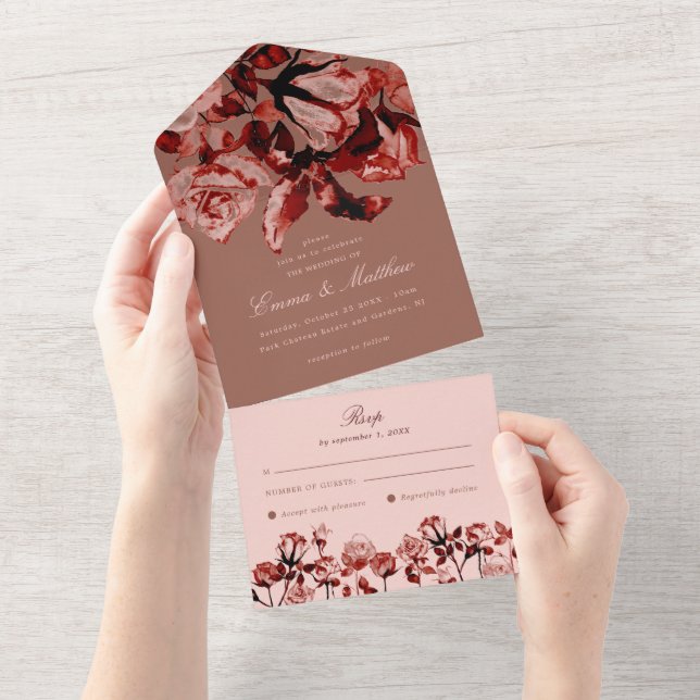 Elegância de Casamento no Jardim de Flores Silvest (Aba destacável)