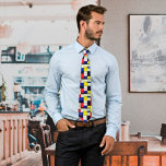 Elegância de Piet Mondrian - Gravata do Pescoço Ar<br><div class="desc">Adicione sofisticação ao seu traje com uma gravata inspirada na "Composição A" de Piet Mondrian. Detalhes de alta qualidade e linhas em negrito dão vida ao design icônico de Mondrian, mesclando cores vibrantes com estilo refinado. Esta gravata exclusiva permite vestir uma história de arte, expulsando confiança e criatividade a cada...</div>