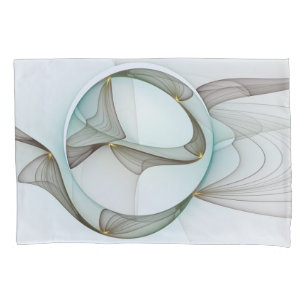 Elegância Dourada abstrato Moderna Turquesa Brown