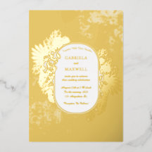 Elegância Esmeralda Verde e Dourado Casamento