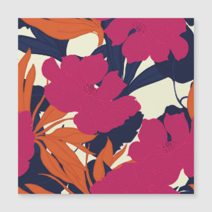 elegância floral: padrão abstrato