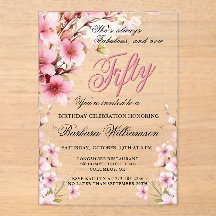 Elegância Floral Rosa 50ª e Festa de aniversário F