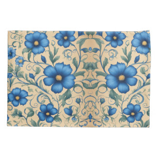 Elegância florescente: Design Floral Pillowcase